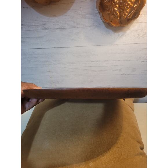 Carved Teak? Wood Tray Fish Wall Haitian Art Marked "The Red Carpet" - Picture 8 of 8